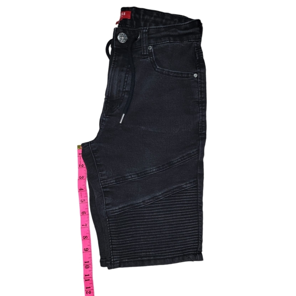 (M) Guess Moto Shorts (Men) - Picture 7 of 9